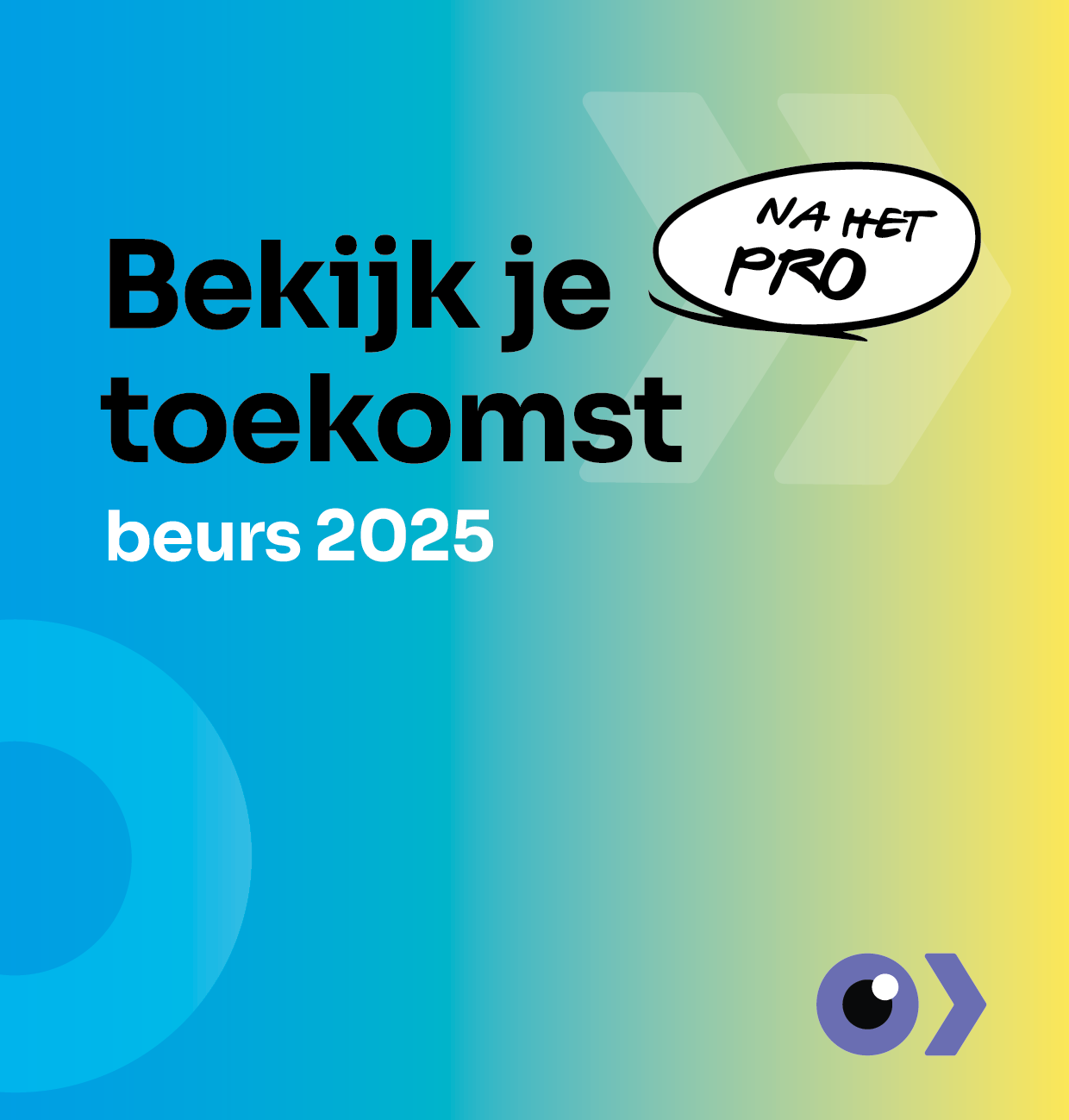 Bekijk je toekomst beurs - na het pro